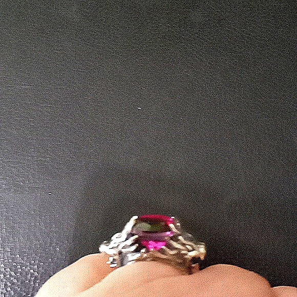 🐲BALI LEGACY WATERMELON QUARTZ DRAGON RING🐲 - Picture 2 of 13